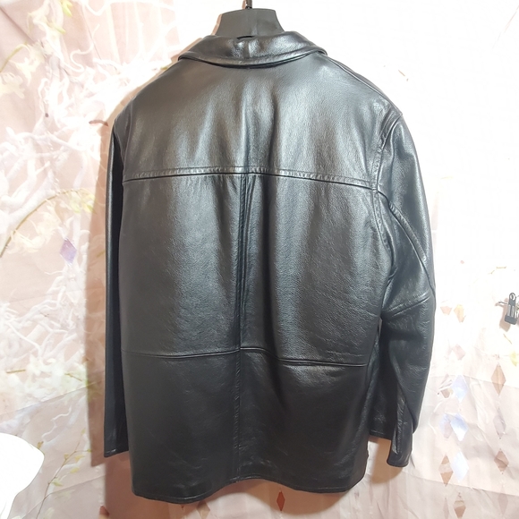 Wilson leather jacket m.julian XL Nwt black - Picture 8 of 8